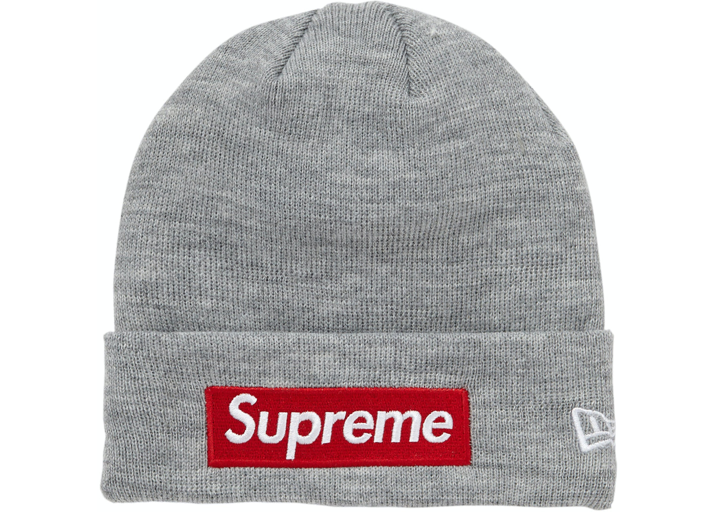 Supreme Grey Box Logo Beanie