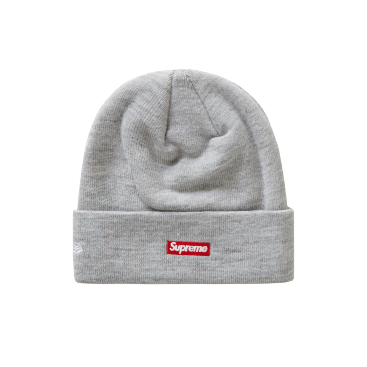 Supreme Grey Heather S Logo Beanie