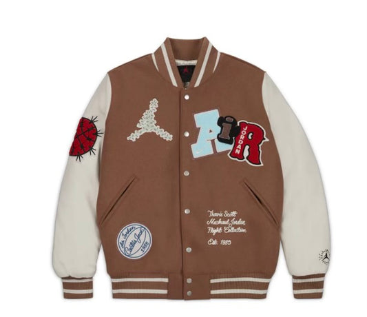 Travis Scott X Jordan Varsity Jacket