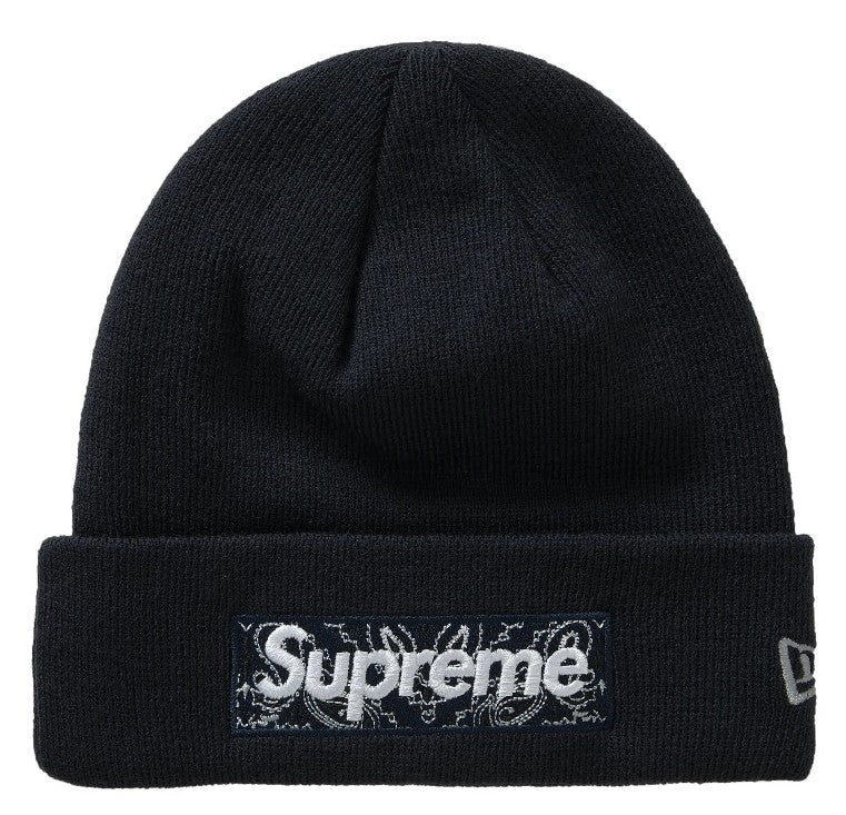 Supreme New Era Box Logo Beanie Black