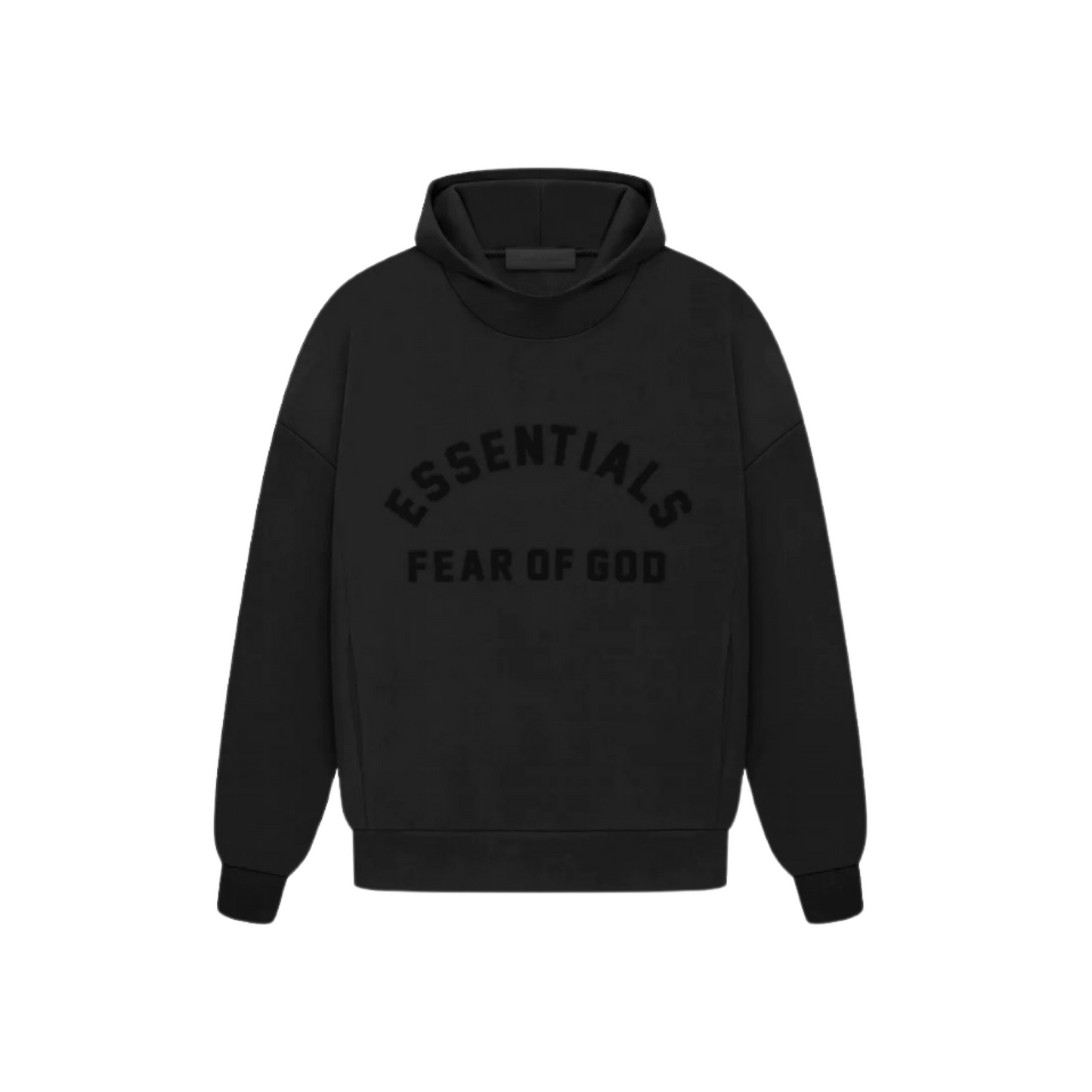 Essentials Hoodie Jet Black