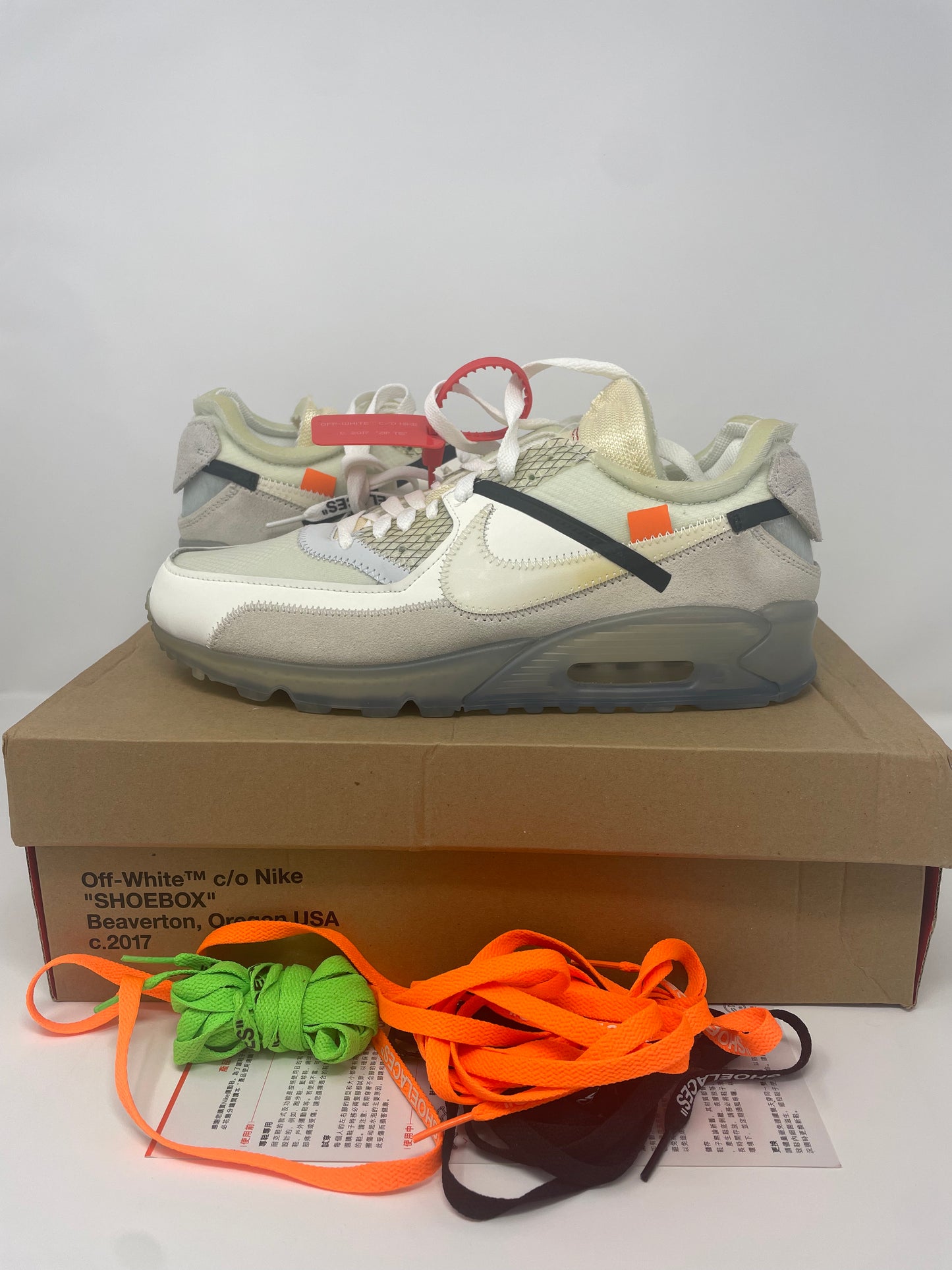 Off White Air max 90 “The Ten”