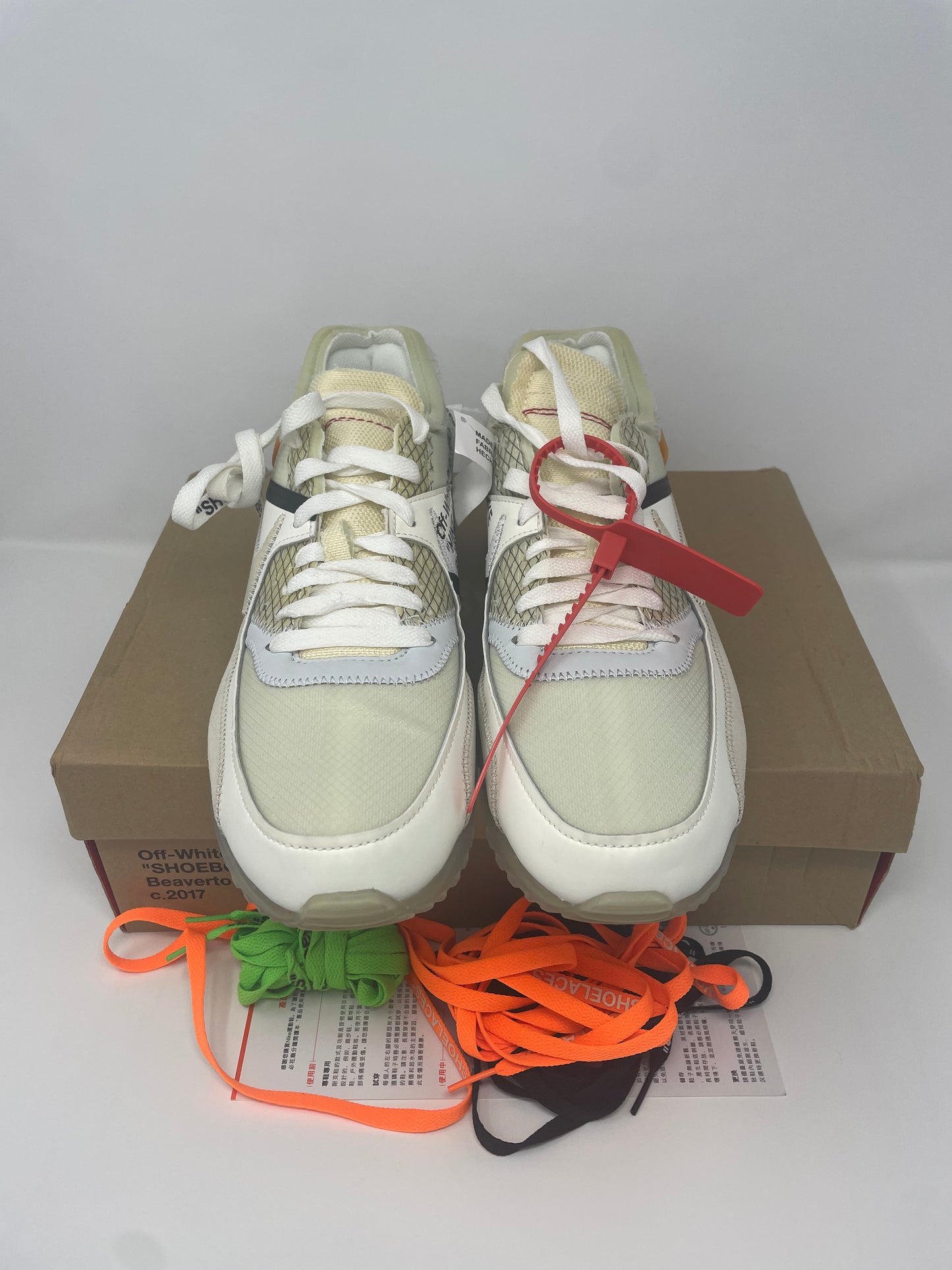 Off White Air max 90 “The Ten”