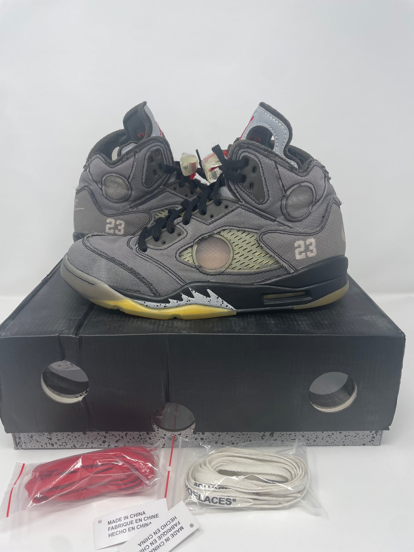 Off White Jordan 5 “Muslin”