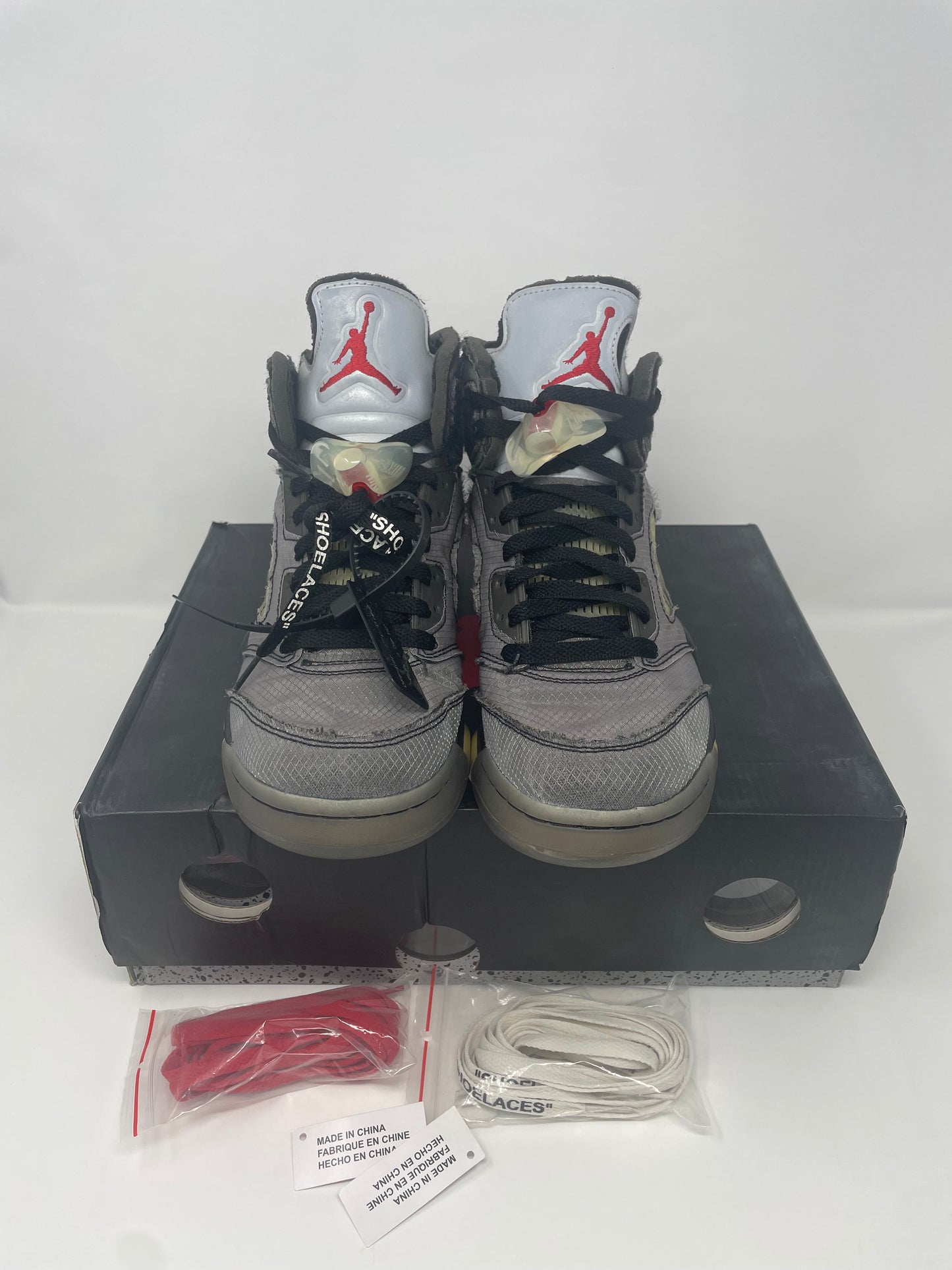 Off White Jordan 5 “Muslin”